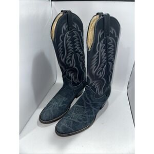 Vintage Wrangler Elephant? Cowboy‎ Boots  USA Made-8D